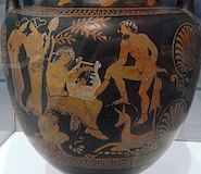 Concours musical entre Apollon et le Satyr Marsyas - Musée Louvre-Lens